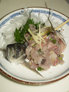 定番☆鯵のたたき(魚のおろし方)-レシピのメイン写真