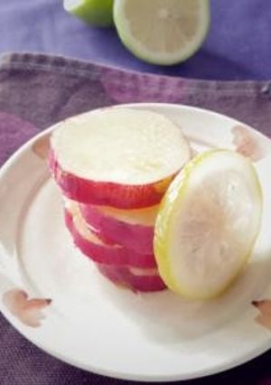 フライパンで簡単♪*さつま芋のレモン煮*-レシピのメイン写真