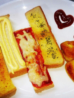 1枚で4度美味しい❢❣アレンジトースト♪-レシピのメイン写真