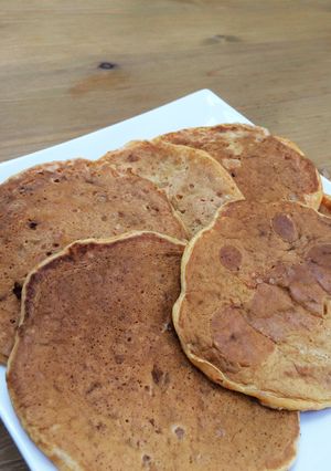 離乳食後期☆卵不使用のパンケーキ-レシピのメイン写真