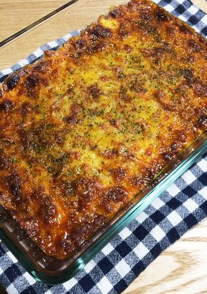 餃子の皮で簡単かぼちゃのラザニア-レシピのメイン写真