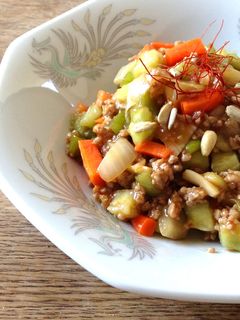 和美食 豚ひき肉となす炒め(麻婆茄子)-レシピのメイン写真