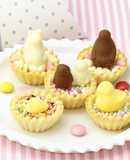 タルトカップでぷかぷかどうぶつチョコ♪
