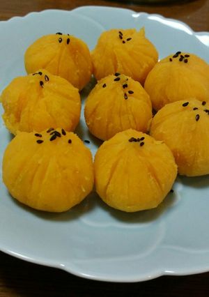 安納芋で簡単茶巾☆-レシピのメイン写真