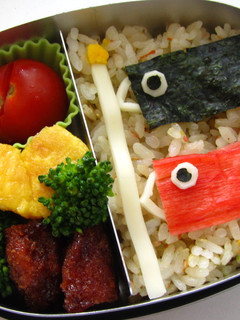 キャラ弁*こいのぼり弁当-レシピのメイン写真