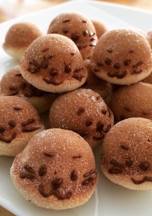鈴カステラ de カワウソに変身！-レシピのメイン写真