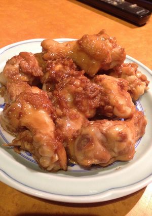 ウィスキーで手羽元の照り焼き風-レシピのメイン写真