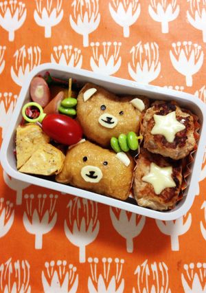 くまさん弁当-レシピのメイン写真