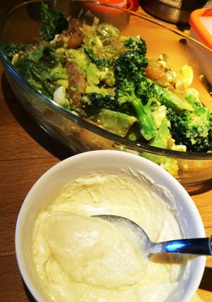 ココナッツオイルで豆腐マヨネーズ-レシピのメイン写真