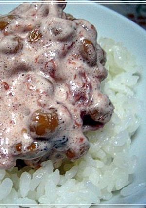 ふわふわ梅納豆-レシピのメイン写真