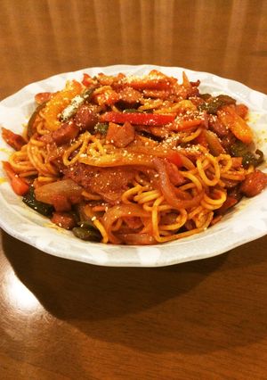 ナポリタン-レシピのメイン写真