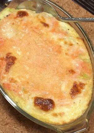 おとうふ&マヨ明太のとろふわグラタン♪-レシピのメイン写真