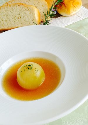 圧力鍋de玉ねぎだけスープ-レシピのメイン写真