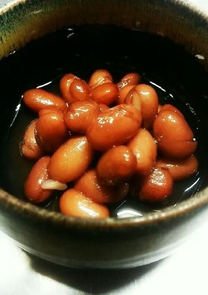 簡単！金時豆の煮物-レシピのメイン写真