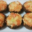 椎茸の鮭マヨのっけ焼き