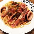 いかとフレッシュトマトのパスタ