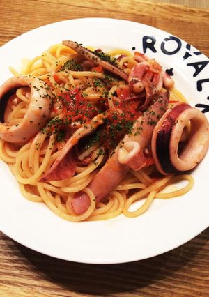 いかとフレッシュトマトのパスタ-レシピのメイン写真