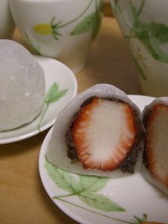 お餅で苺大福-レシピのメイン写真