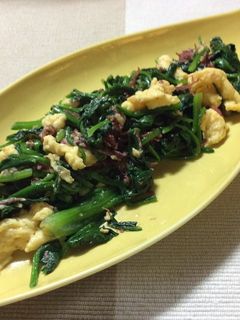 ほうれん草とコンビーフの炒め物-レシピのメイン写真