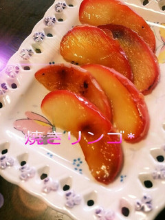 洗い物なし裏技♪ココオイルで焼きリンゴ♡-レシピのメイン写真