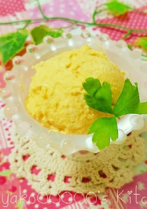 材料2つ♪スイートポテトアイスクリーム-レシピのメイン写真