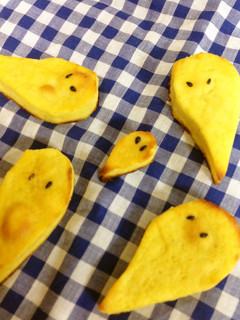 オバケの型抜きスイートポテト-レシピのメイン写真