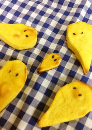 オバケの型抜きスイートポテト-レシピのメイン写真