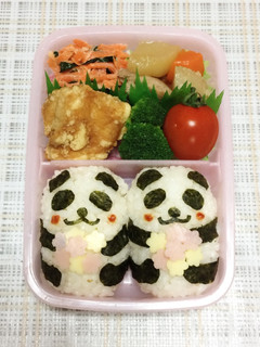 キャラ弁 パンダ-レシピのメイン写真