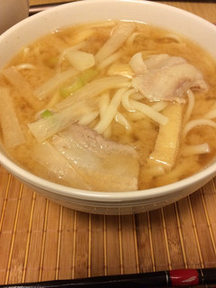 一人暮らしの味噌煮込みうどん-レシピのメイン写真