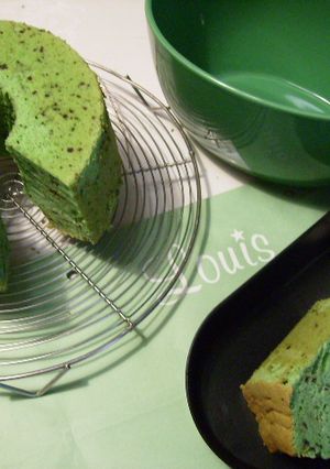 チョコミントシフォン-レシピのメイン写真