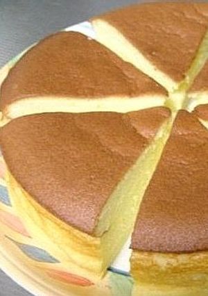 ★チーズスフレケーキ★15cm-レシピのメイン写真