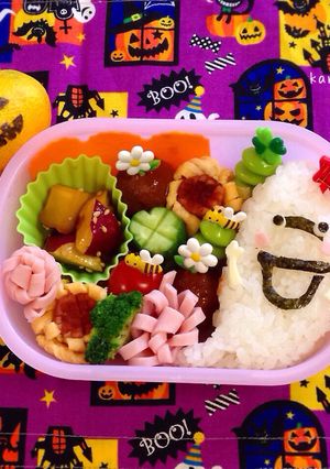 ウィスパー ハロウィン弁当-レシピのメイン写真