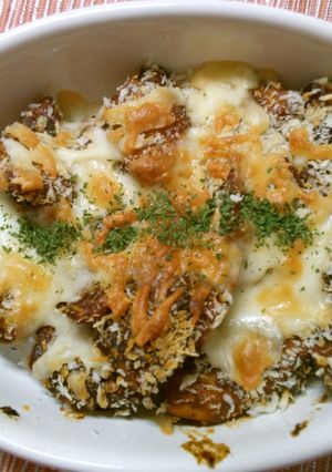 簡単♪鶏むね肉でミートソースのグラタン！-レシピのメイン写真