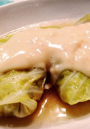 味噌が決めて！和風ロールキャベツ♡-レシピのメイン写真