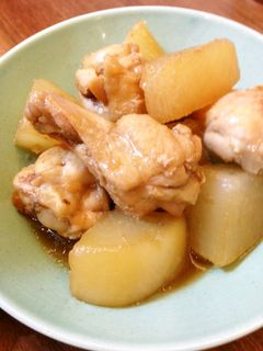 手羽元と大根の照り煮-レシピのメイン写真