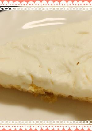 家にあるもので簡単に レアチーズケーキ☆-レシピのメイン写真