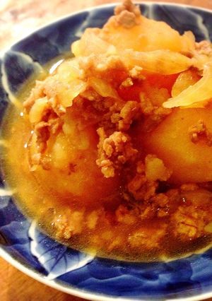 ひき肉じゃが-レシピのメイン写真