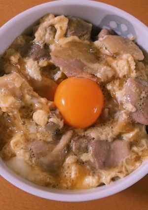 楽々　親子丼-レシピのメイン写真