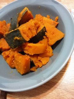 出汁無し・かぼちゃ煮物-レシピのメイン写真