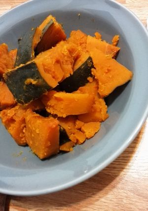 出汁無し・かぼちゃ煮物-レシピのメイン写真