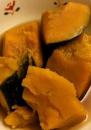 圧力鍋で砂糖を使わないカボチャの煮物☆-レシピのメイン写真