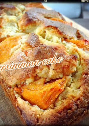 柿のケーキ(パウンドケーキ)-レシピのメイン写真