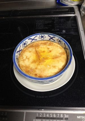 あつあつ焼きプリン-レシピのメイン写真