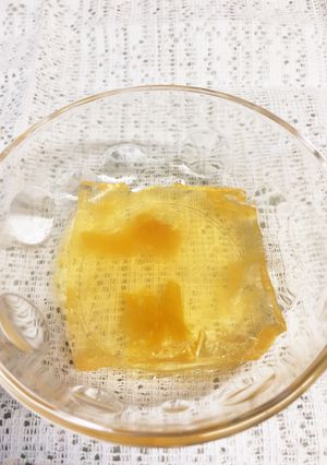 梅ジュースゼリー 梅ジャム入り-レシピのメイン写真