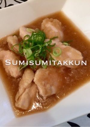 簡単‼︎胸肉のさっぱりみぞれ煮♪-レシピのメイン写真