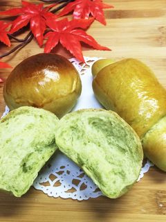 *青汁パン*-レシピのメイン写真