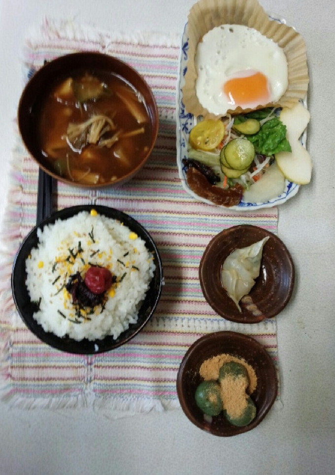 血管ダイエット朝食543（目玉焼き）-レシピのメイン写真