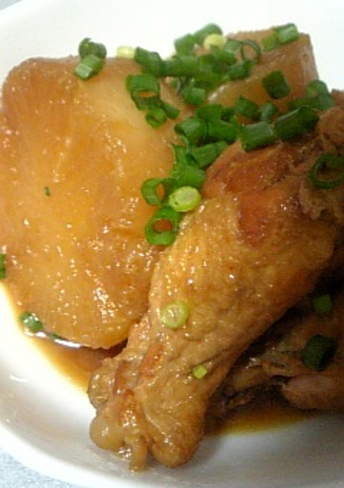 大根と鶏肉の煮物-レシピのメイン写真