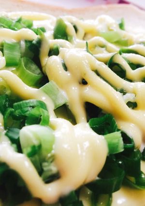 朝に食べたくなる♡ネギマヨチーズトースト-レシピのメイン写真