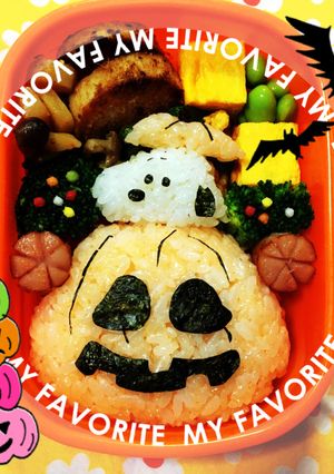 スヌーピー＊キャラ弁＊ハロウィン-レシピのメイン写真